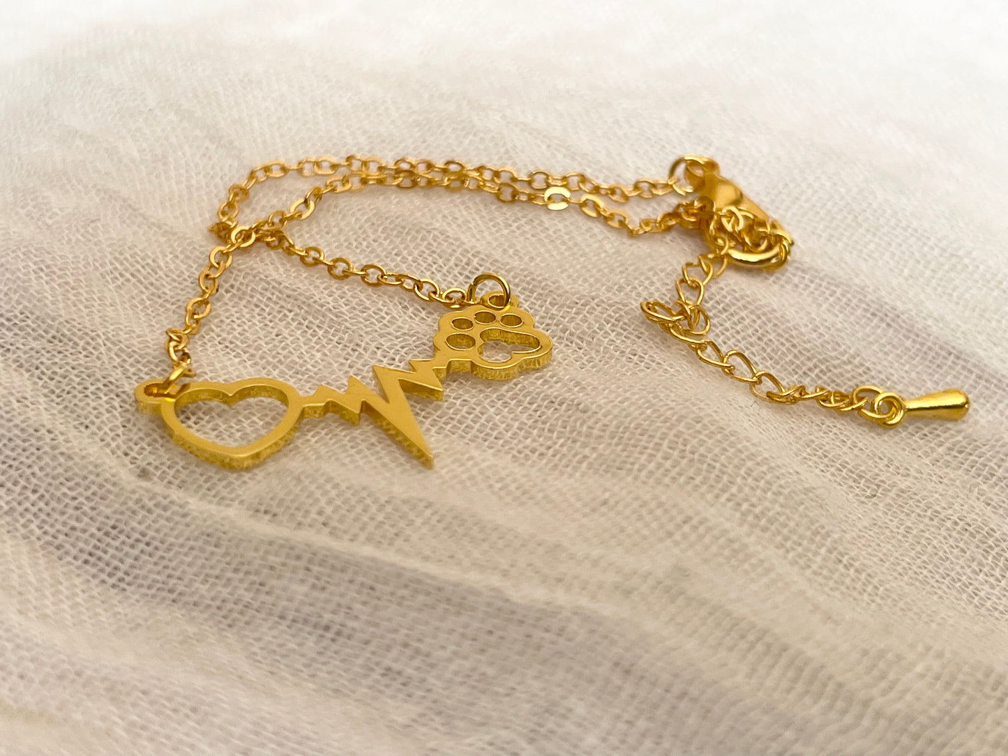 Paw Print Bracelet