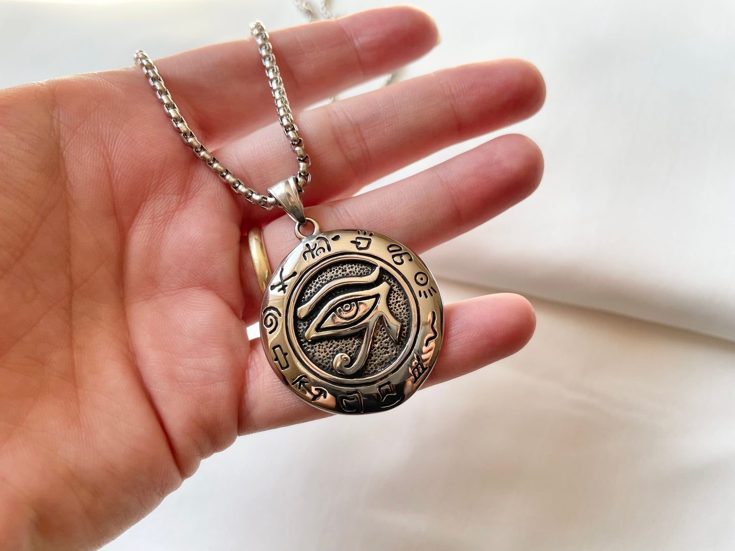 Men's Eye of Horus Necklace