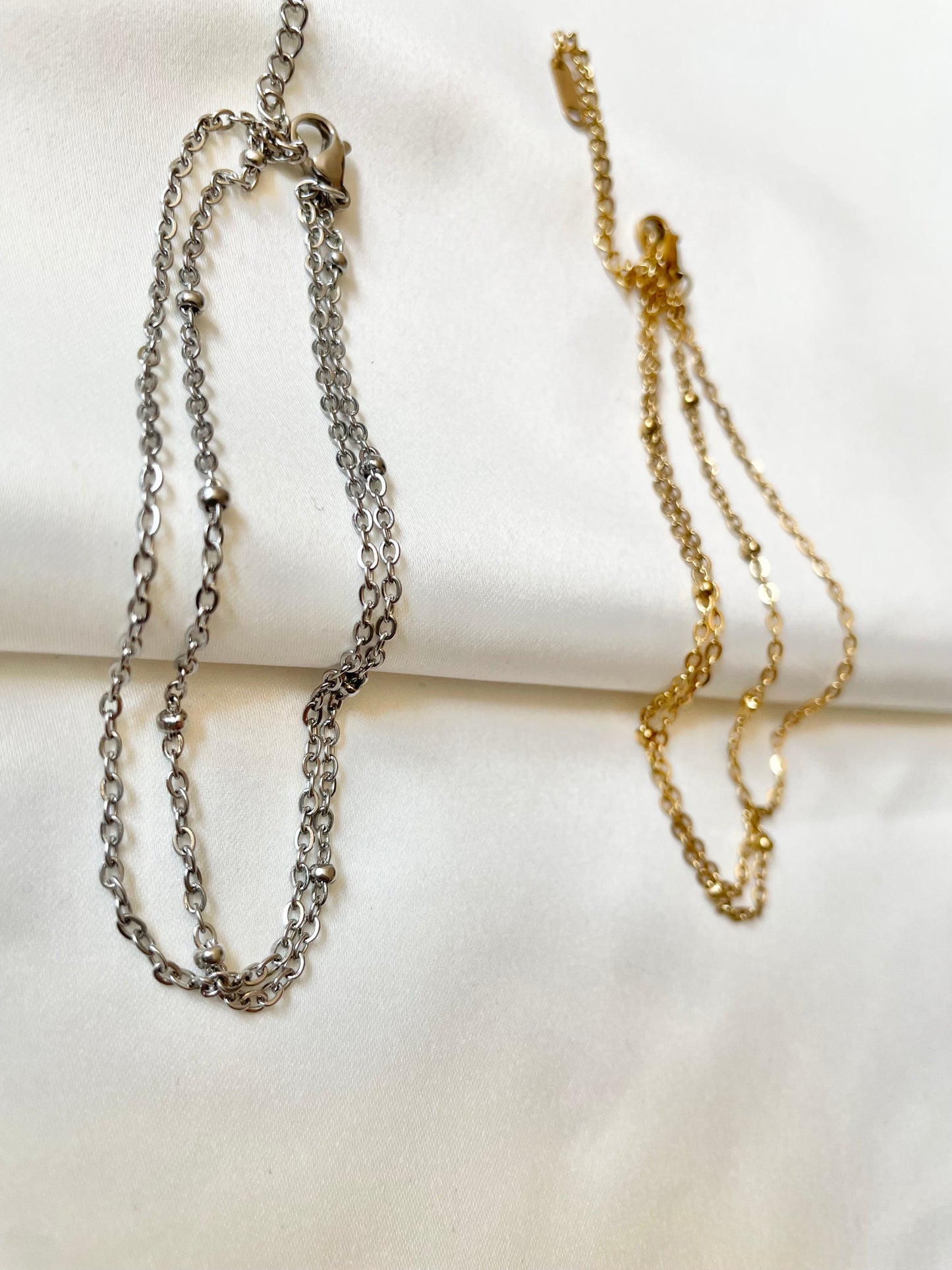 Layered Satellite Anklet