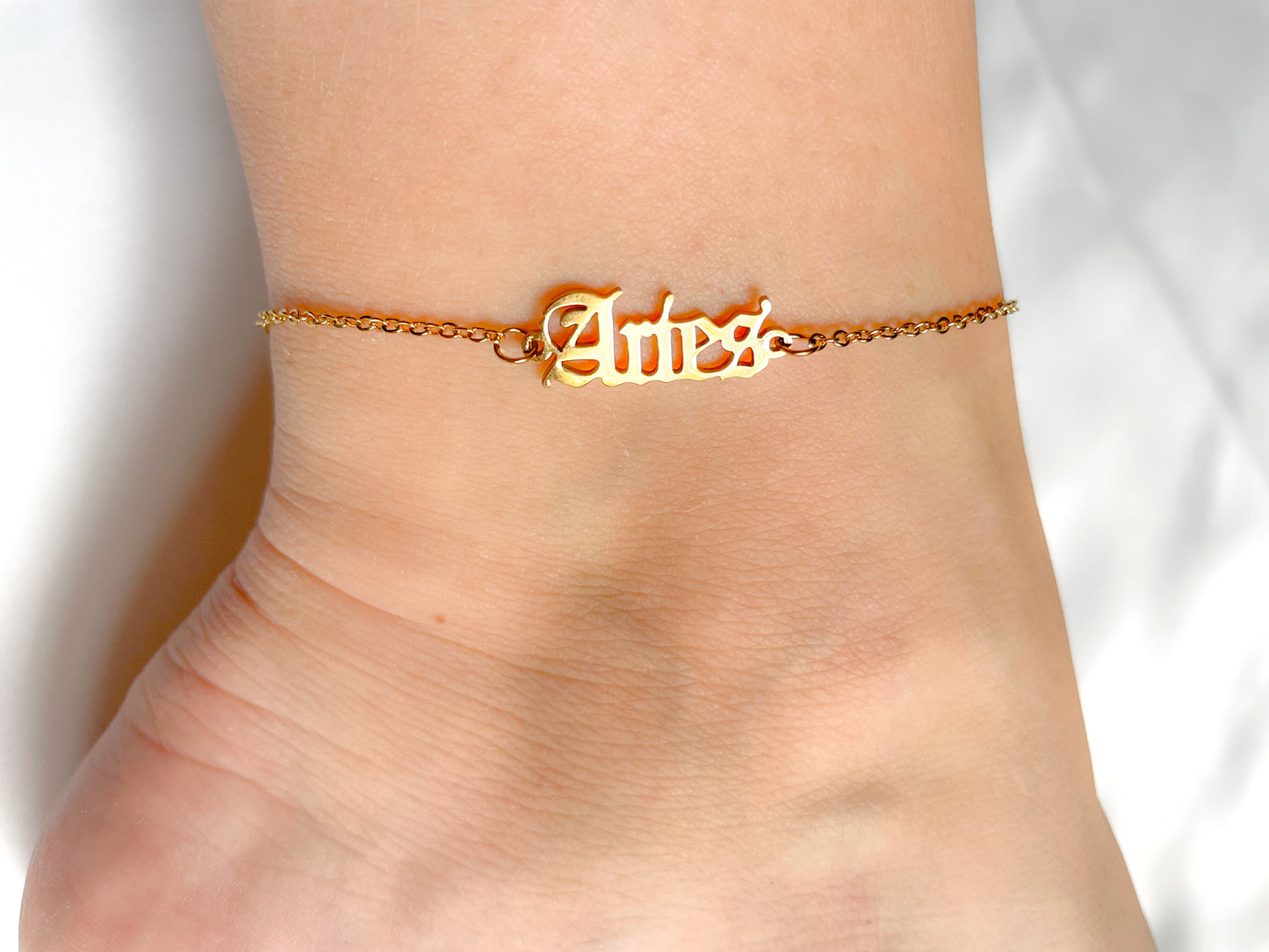Zodiac Anklet