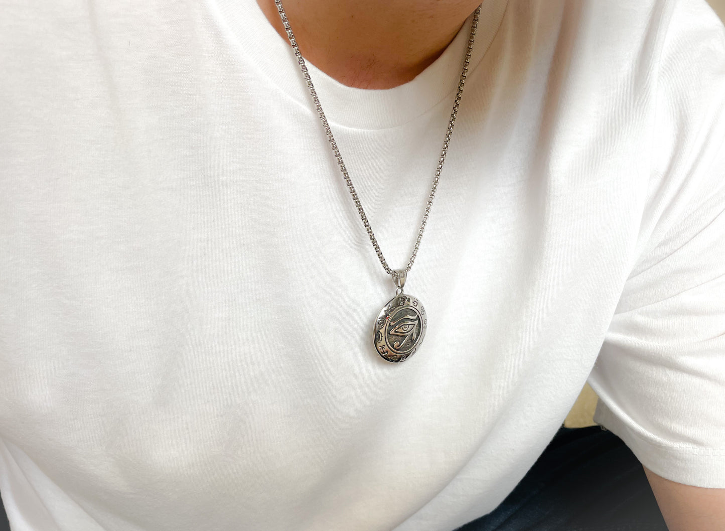 Men's Eye of Horus Necklace