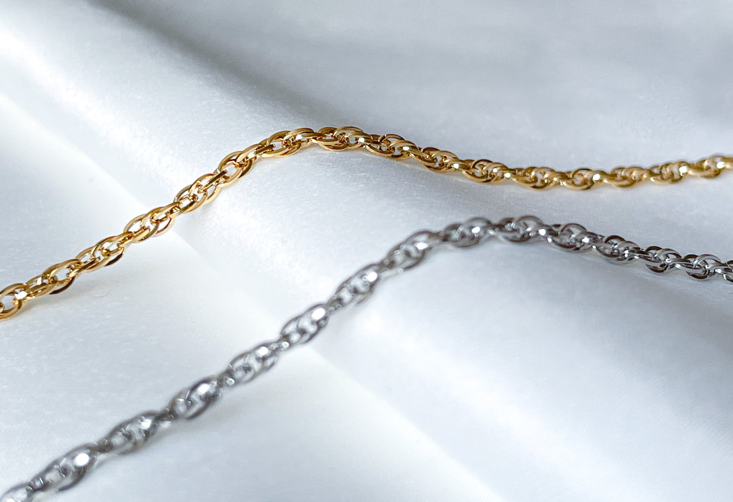 Twisted Chain Anklet