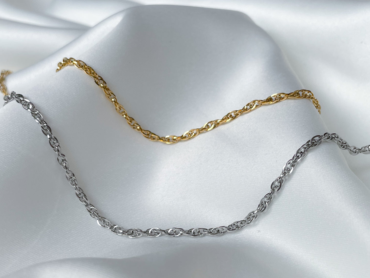 Twisted Chain Anklet