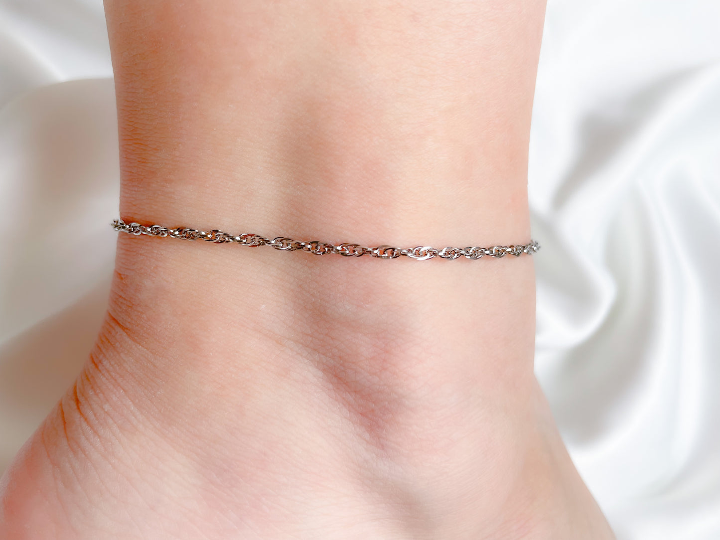 Twisted Chain Anklet