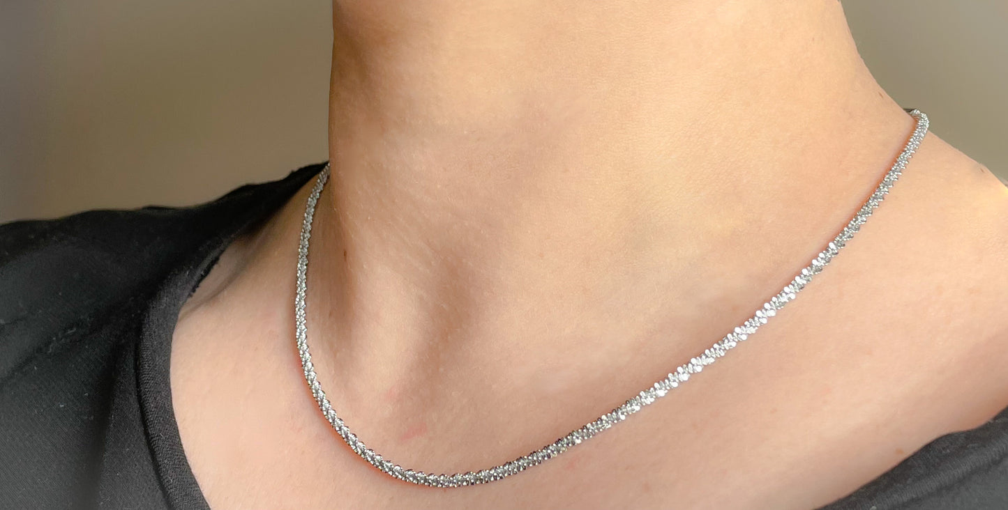 Sparkle Rope Necklace