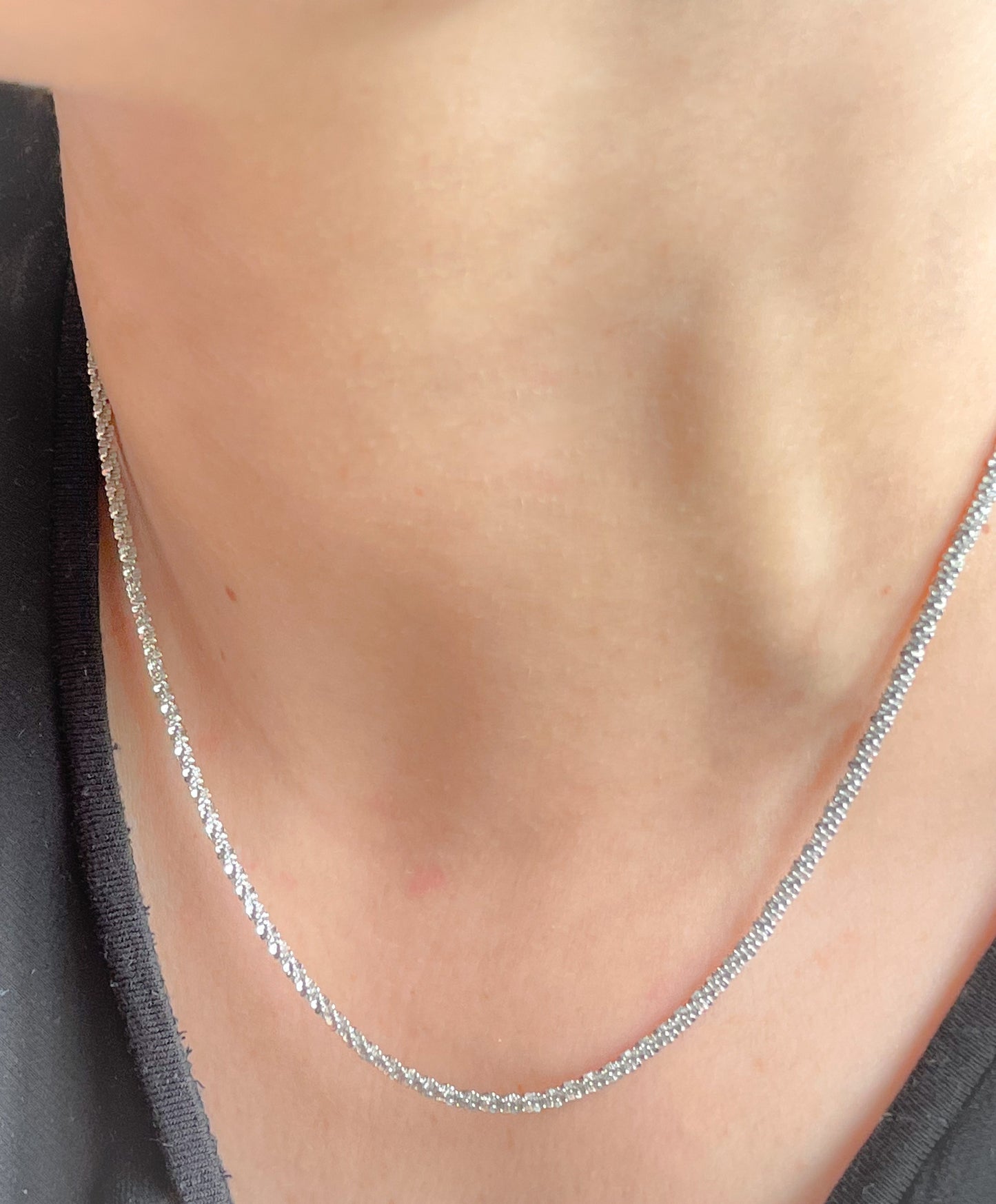 Sparkle Rope Necklace