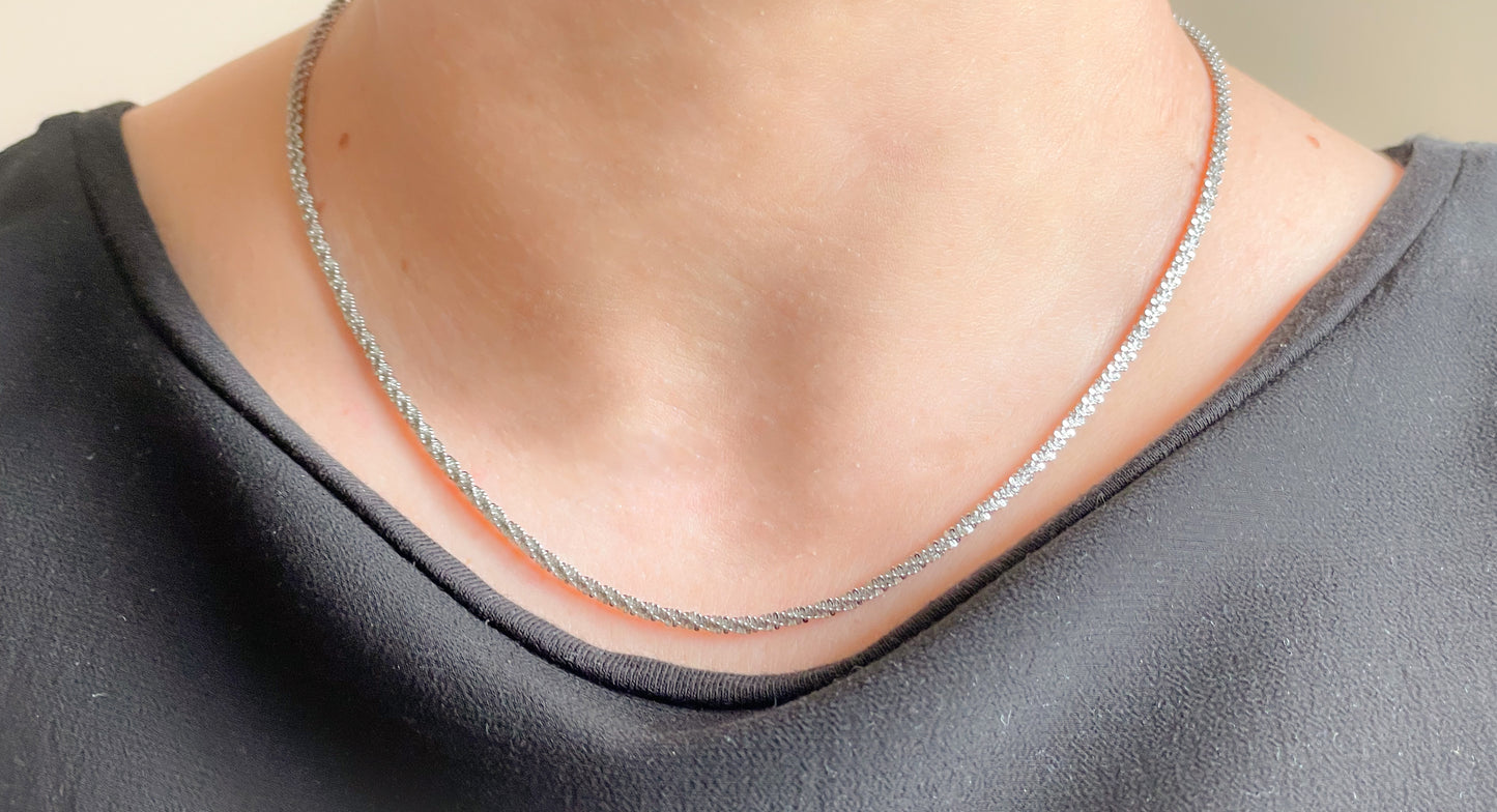 Sparkle Rope Necklace