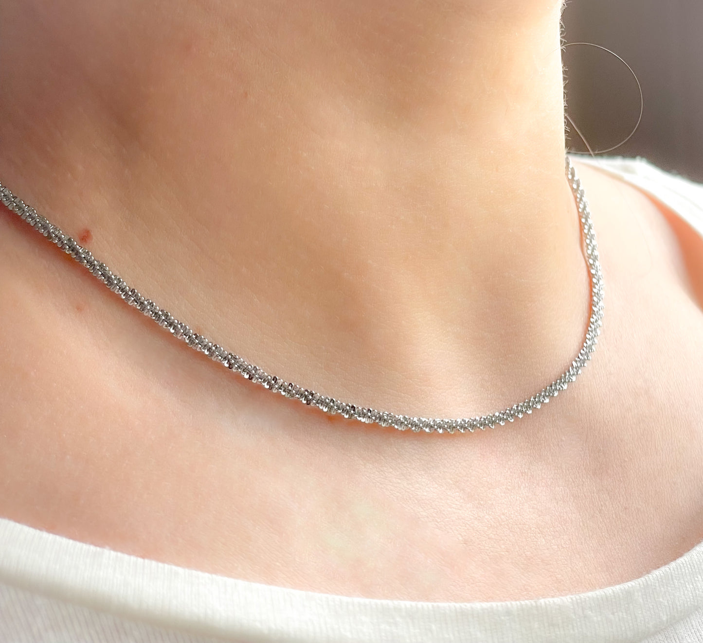 Sparkle Rope Necklace