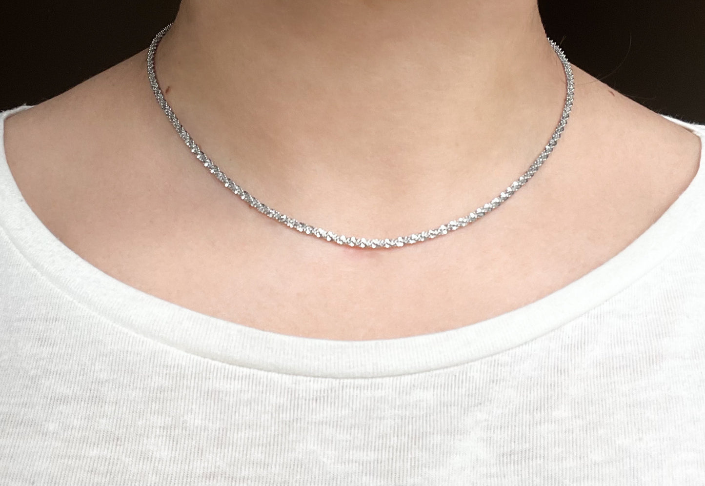 Sparkle Rope Necklace