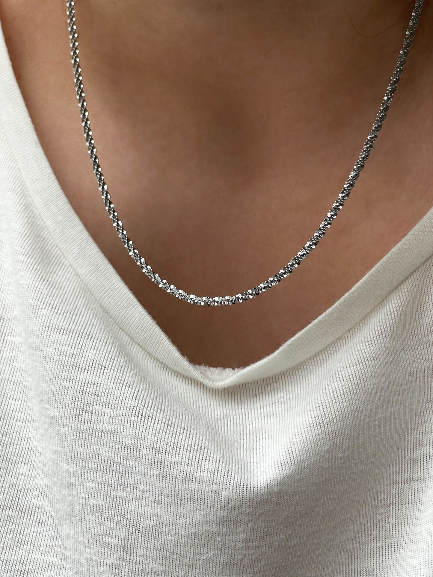 Sparkle Rope Necklace