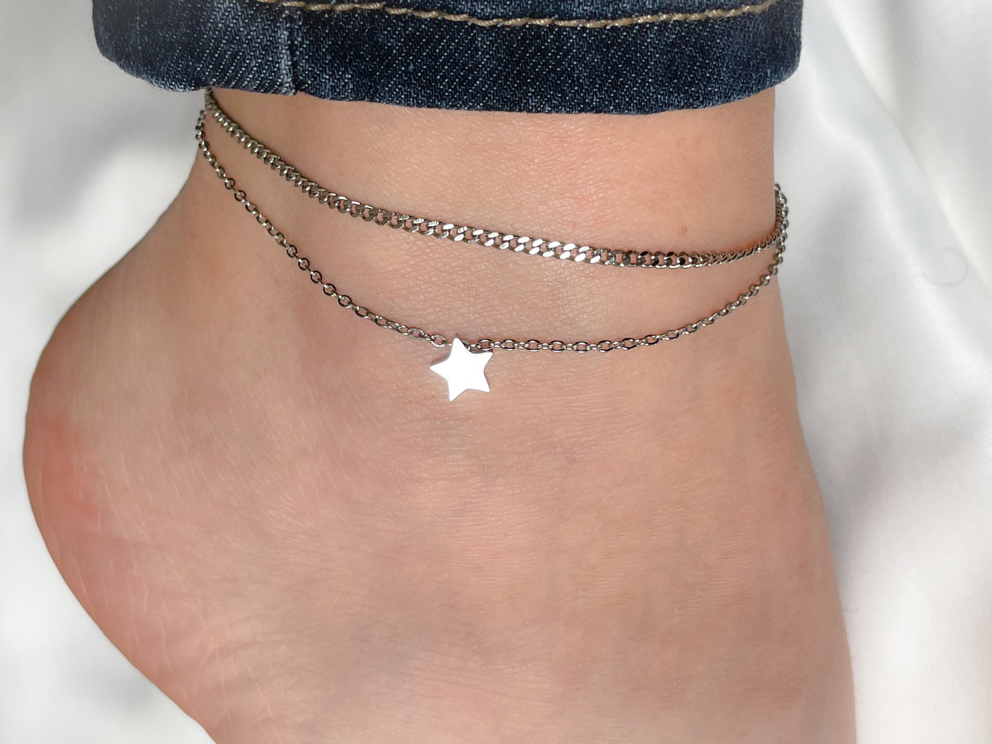 Star Charm Anklet