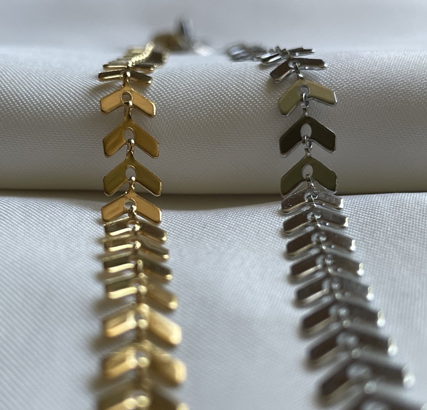 Chevron Chain Anklet