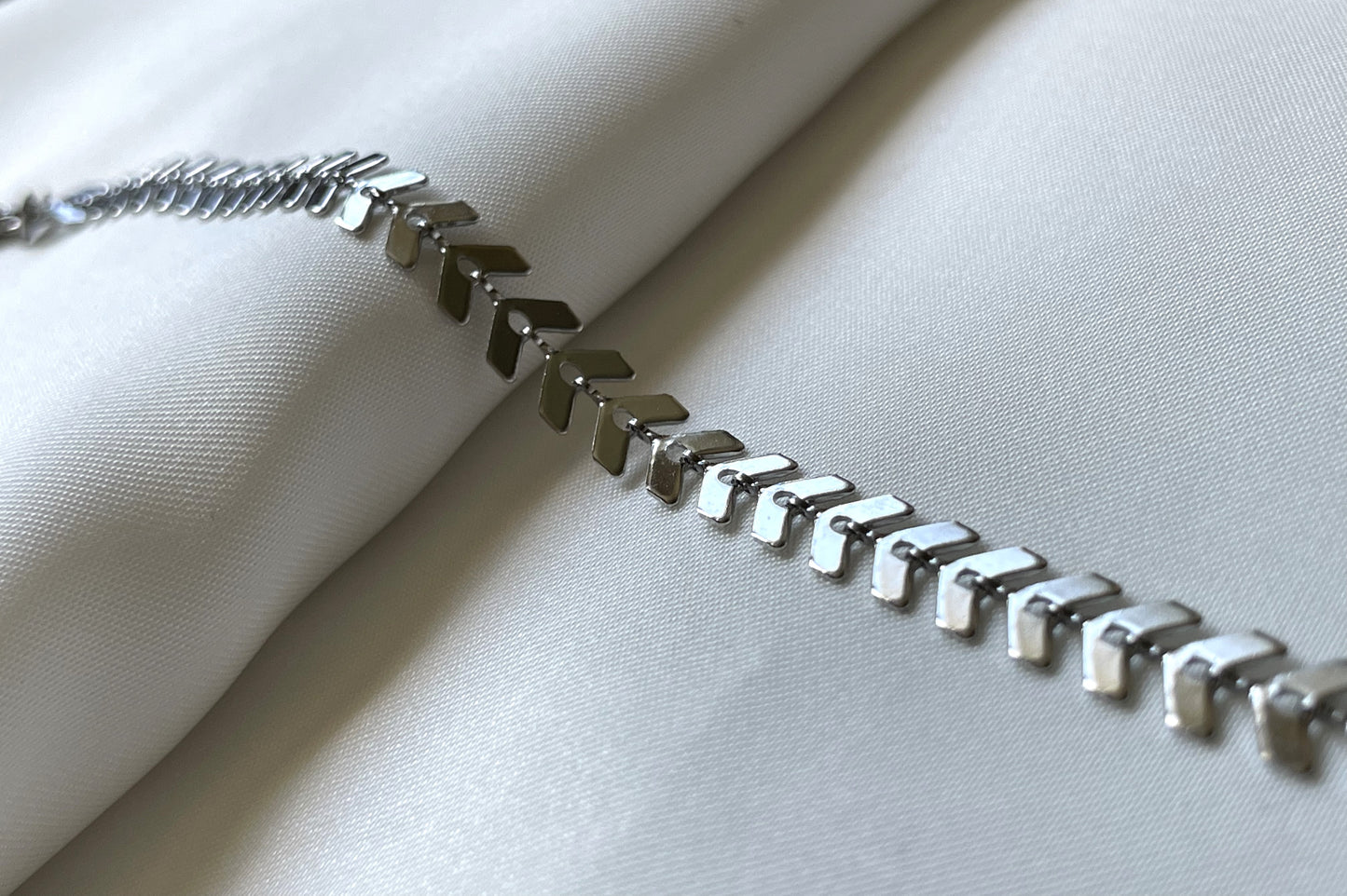 Chevron Chain Anklet