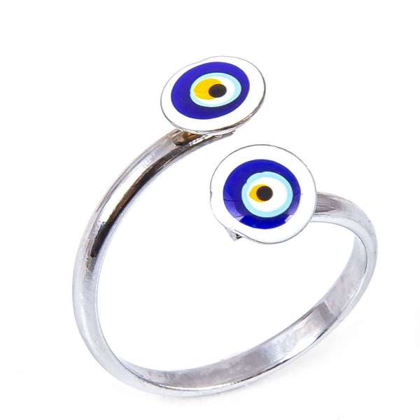 Evil Eye Wrap Ring