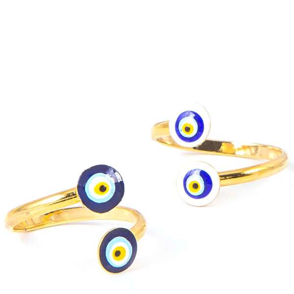 Evil Eye Wrap Ring