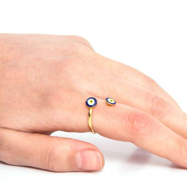 Evil Eye Wrap Ring