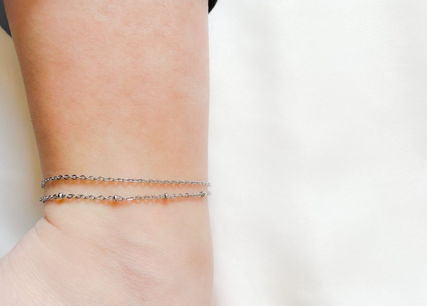 Layered Satellite Anklet