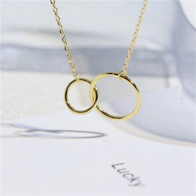 Interlocking Circles Necklace
