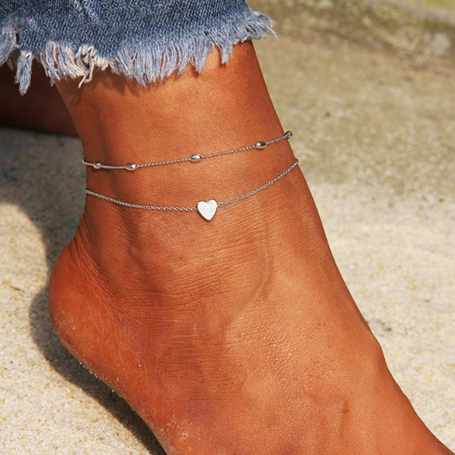 Heart Anklet
