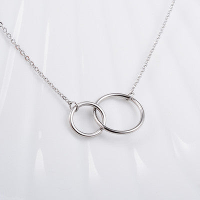 Interlocking Circles Necklace