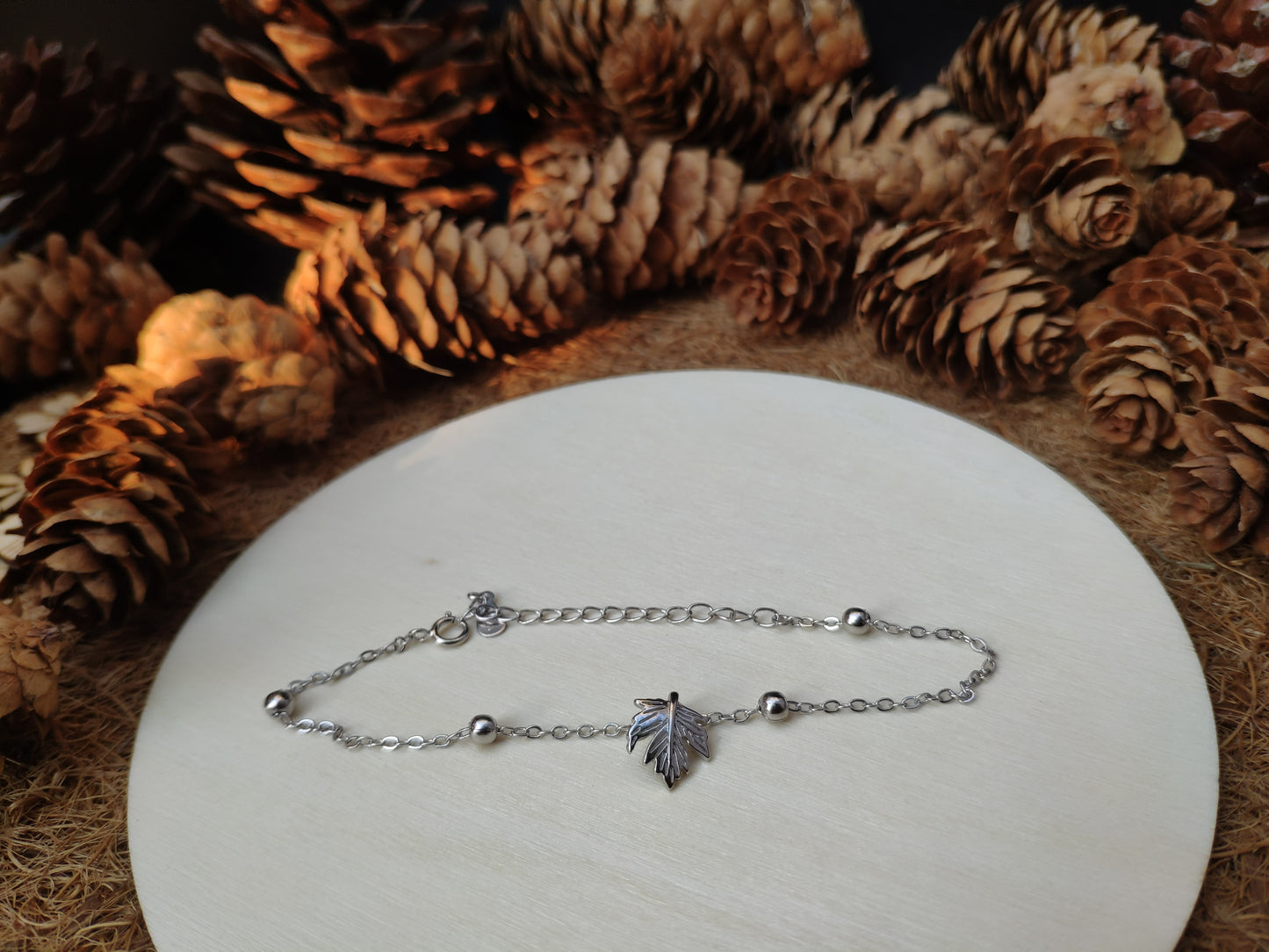 Maple Leaf Bracelet