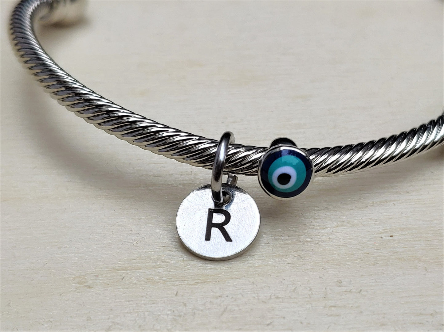 Twisted Evil Eye Cuff
