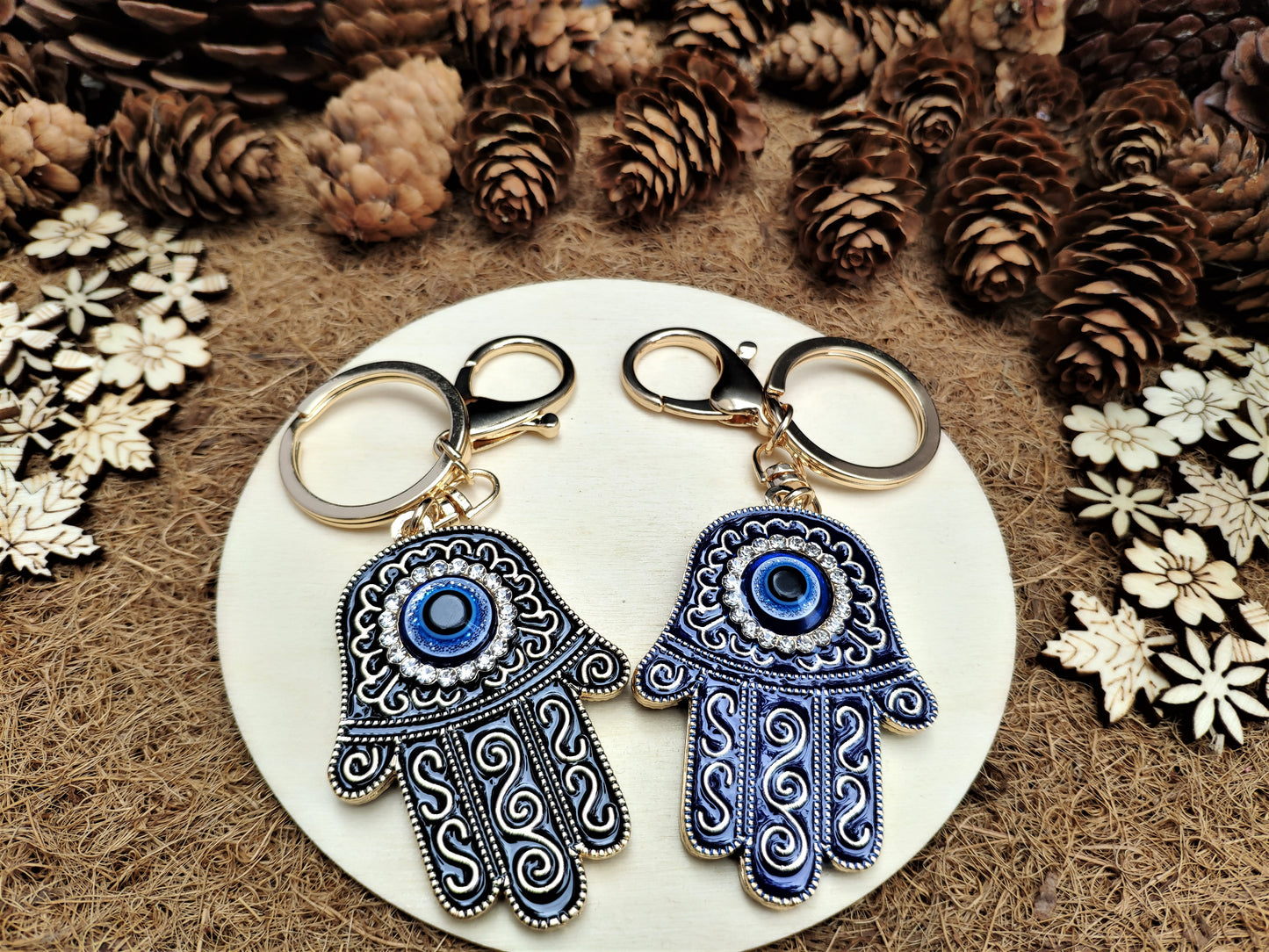 Hamsa Keychain