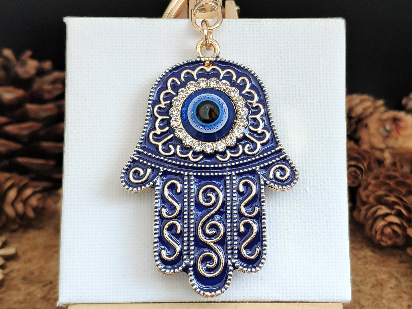 Hamsa Keychain