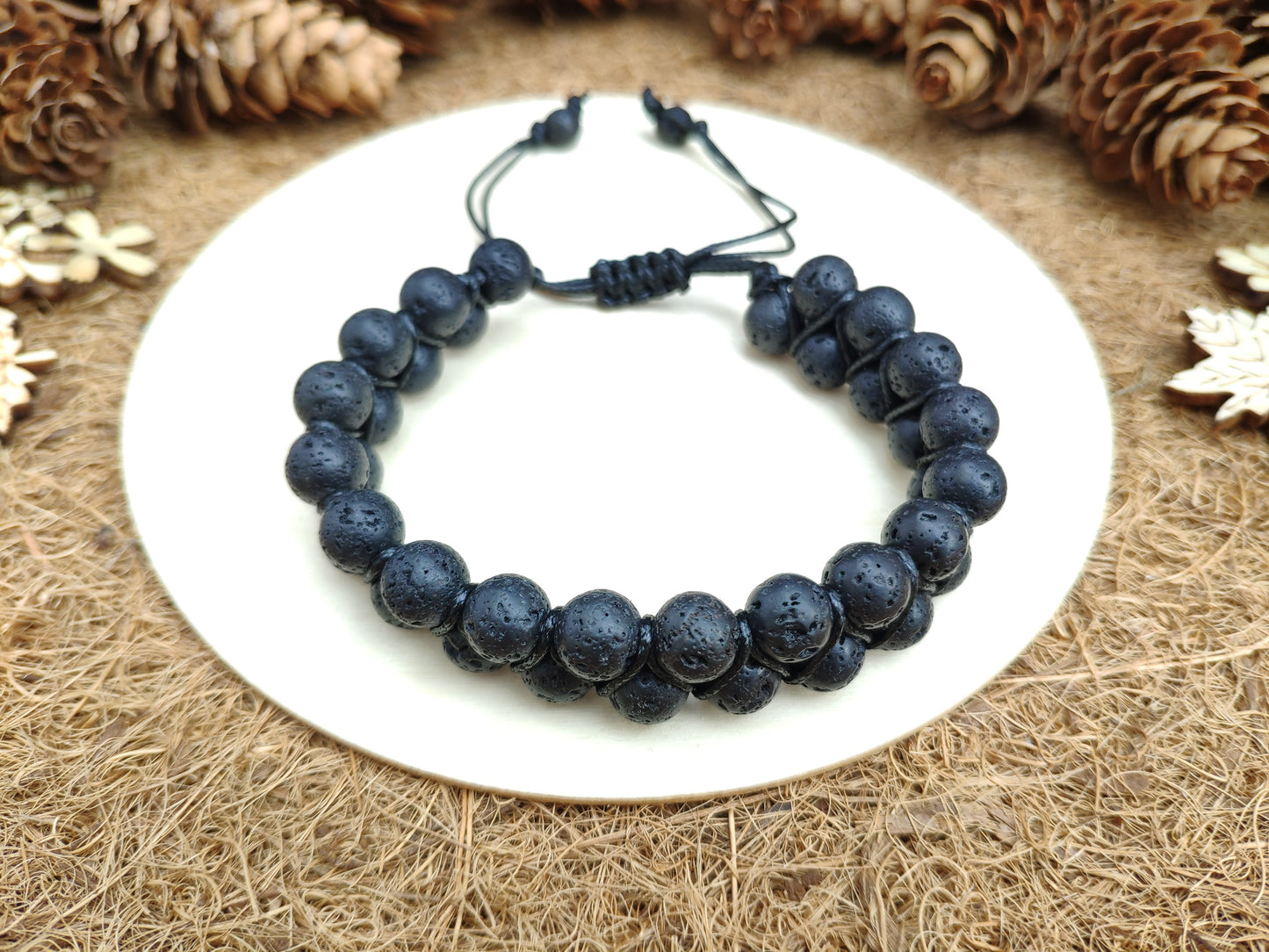 Men's Lava Chakra Bracelet