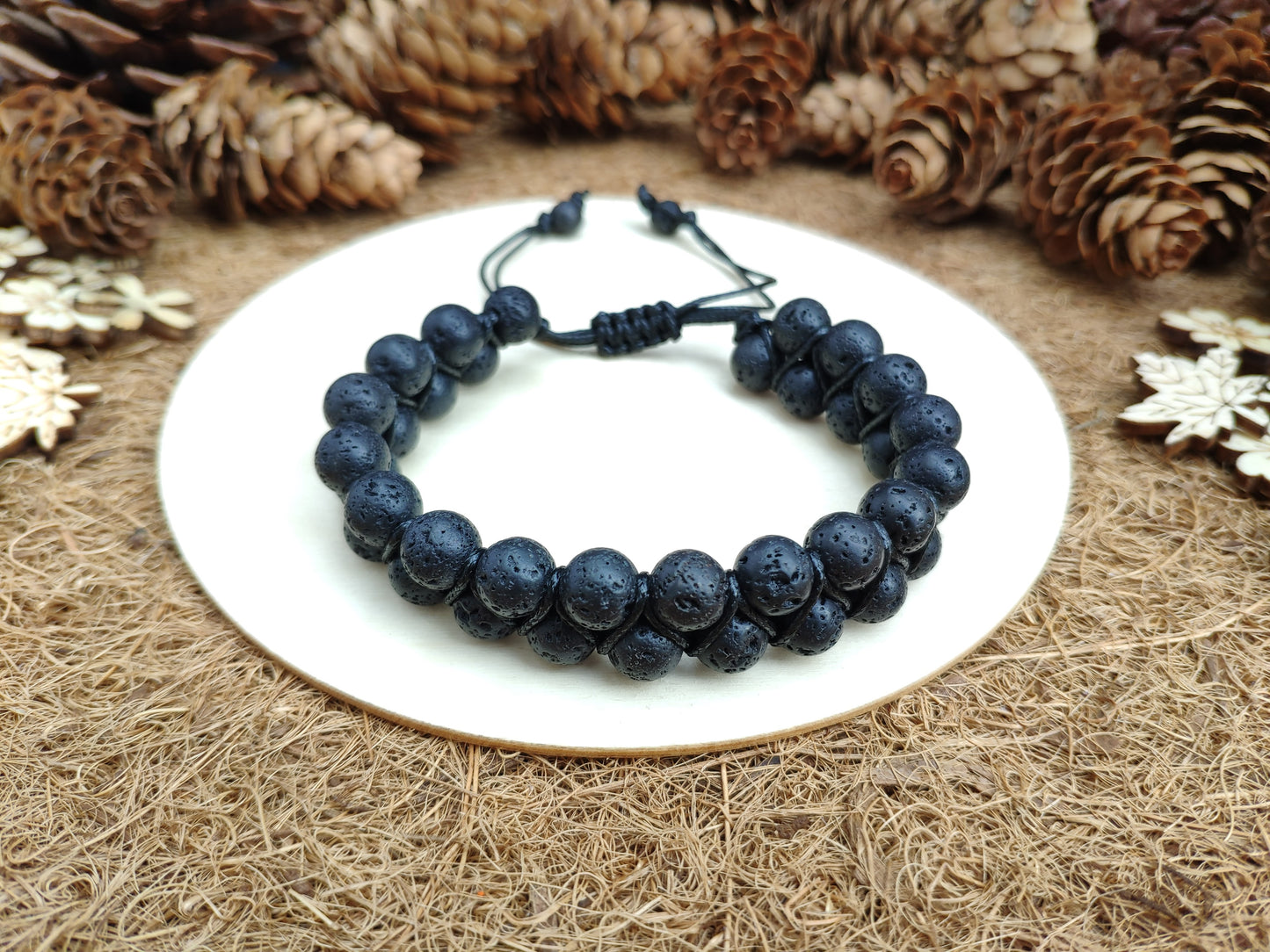 Men's Lava Chakra Bracelet