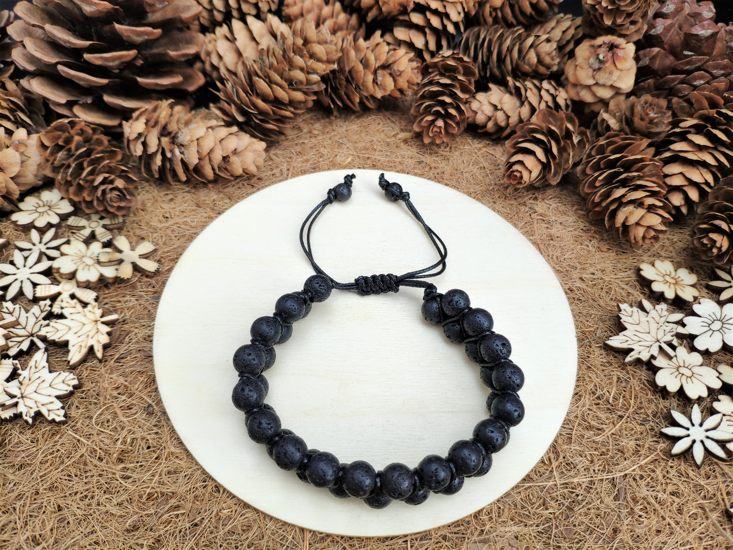 Men's Lava Chakra Bracelet