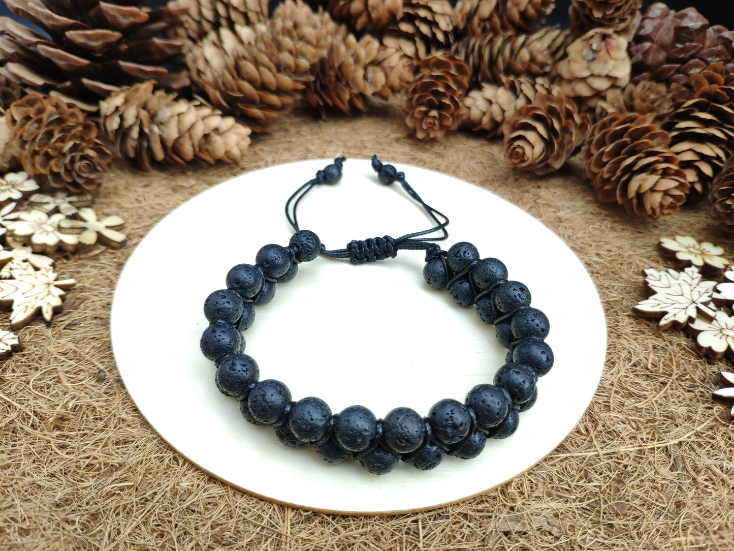 Men's Lava Chakra Bracelet