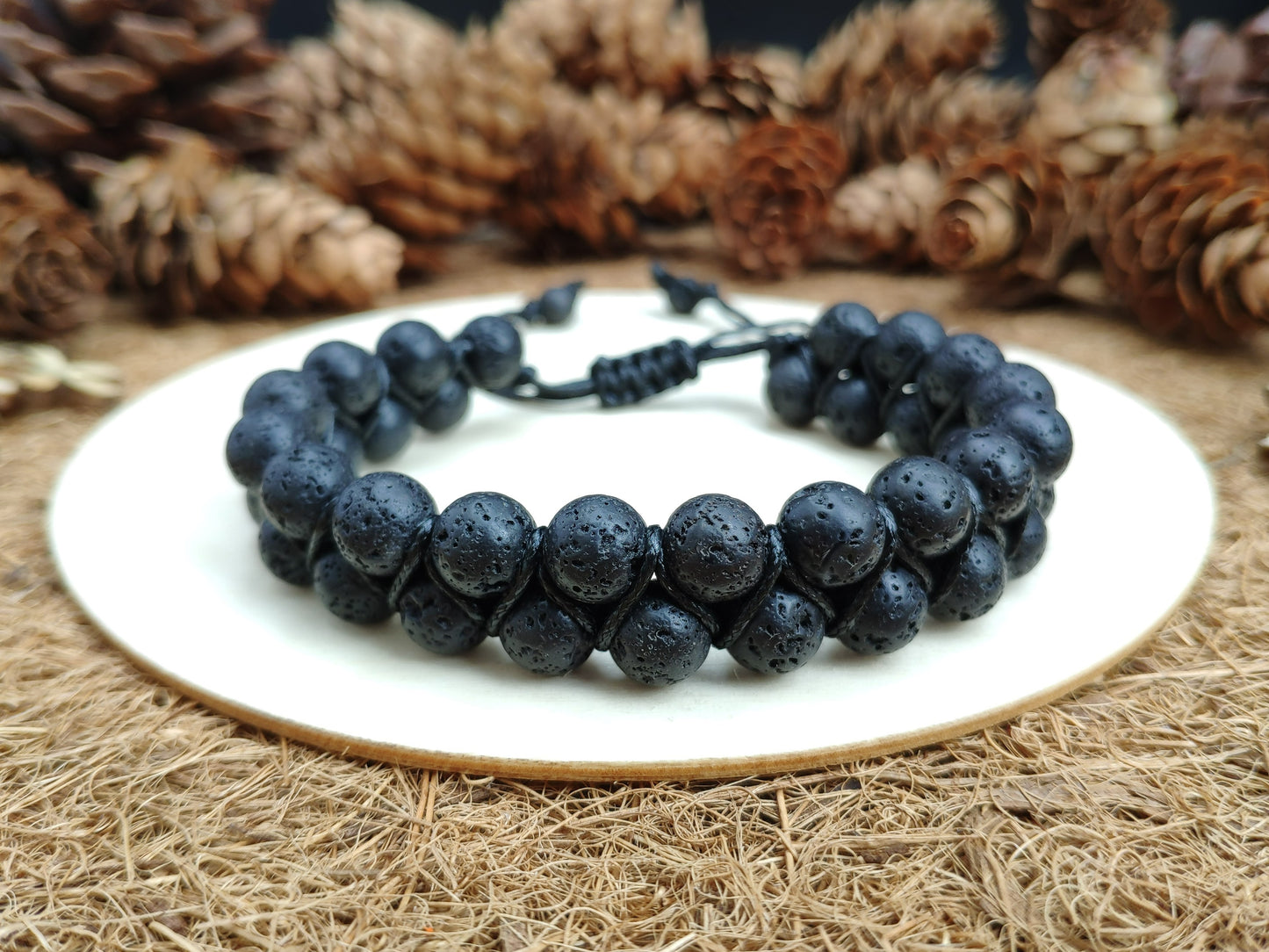 Men's Lava Chakra Bracelet