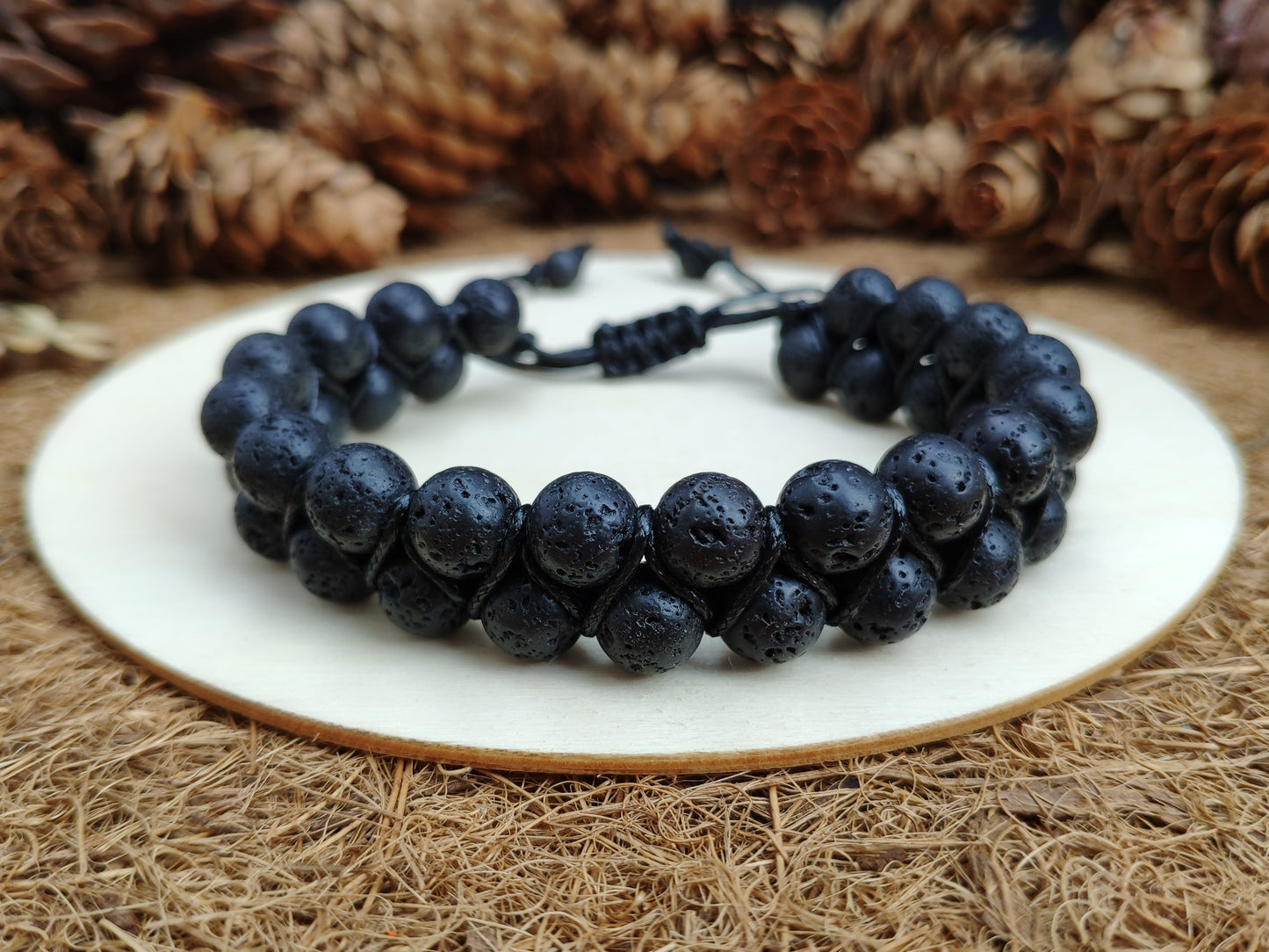 Men's Lava Chakra Bracelet