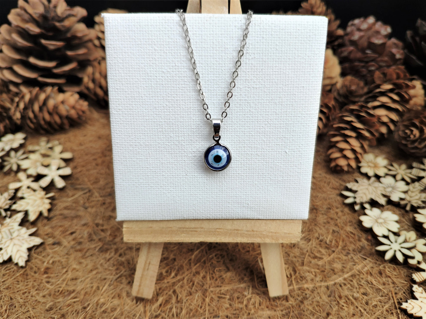 Sparkle Evil Eye Necklace