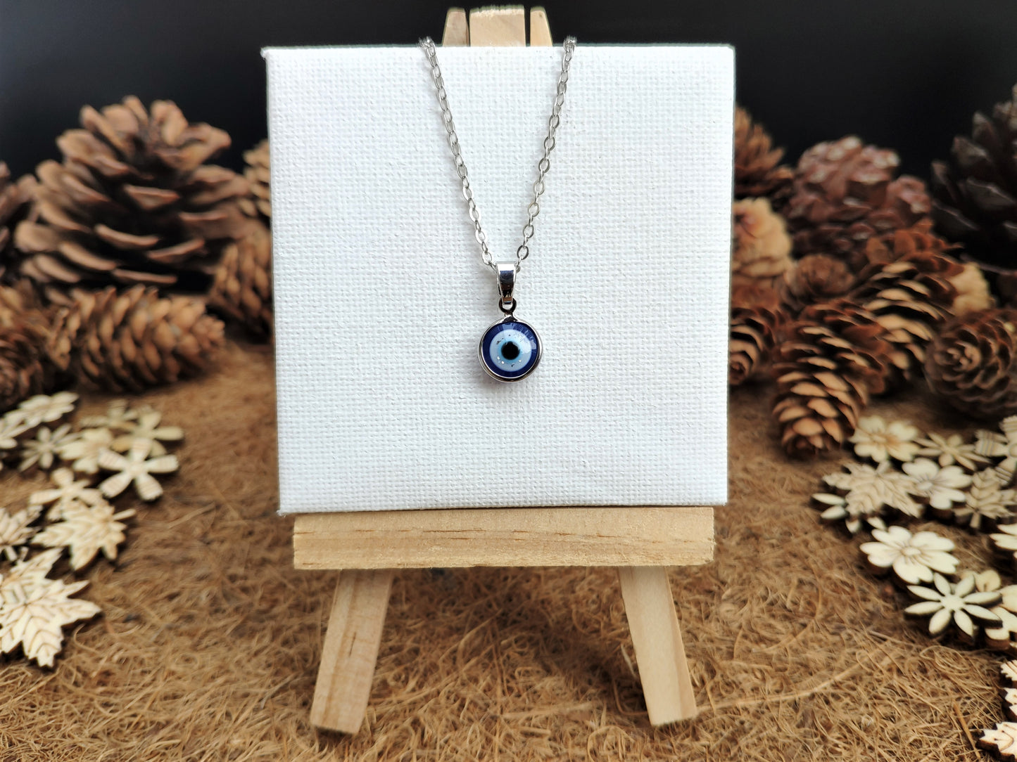 Sparkle Evil Eye Necklace