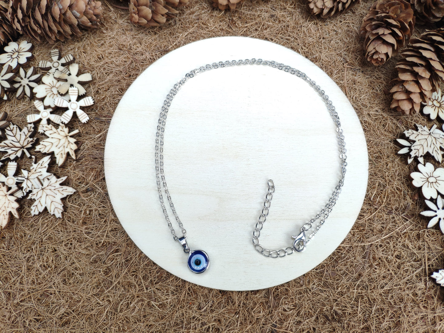 Sparkle Evil Eye Necklace