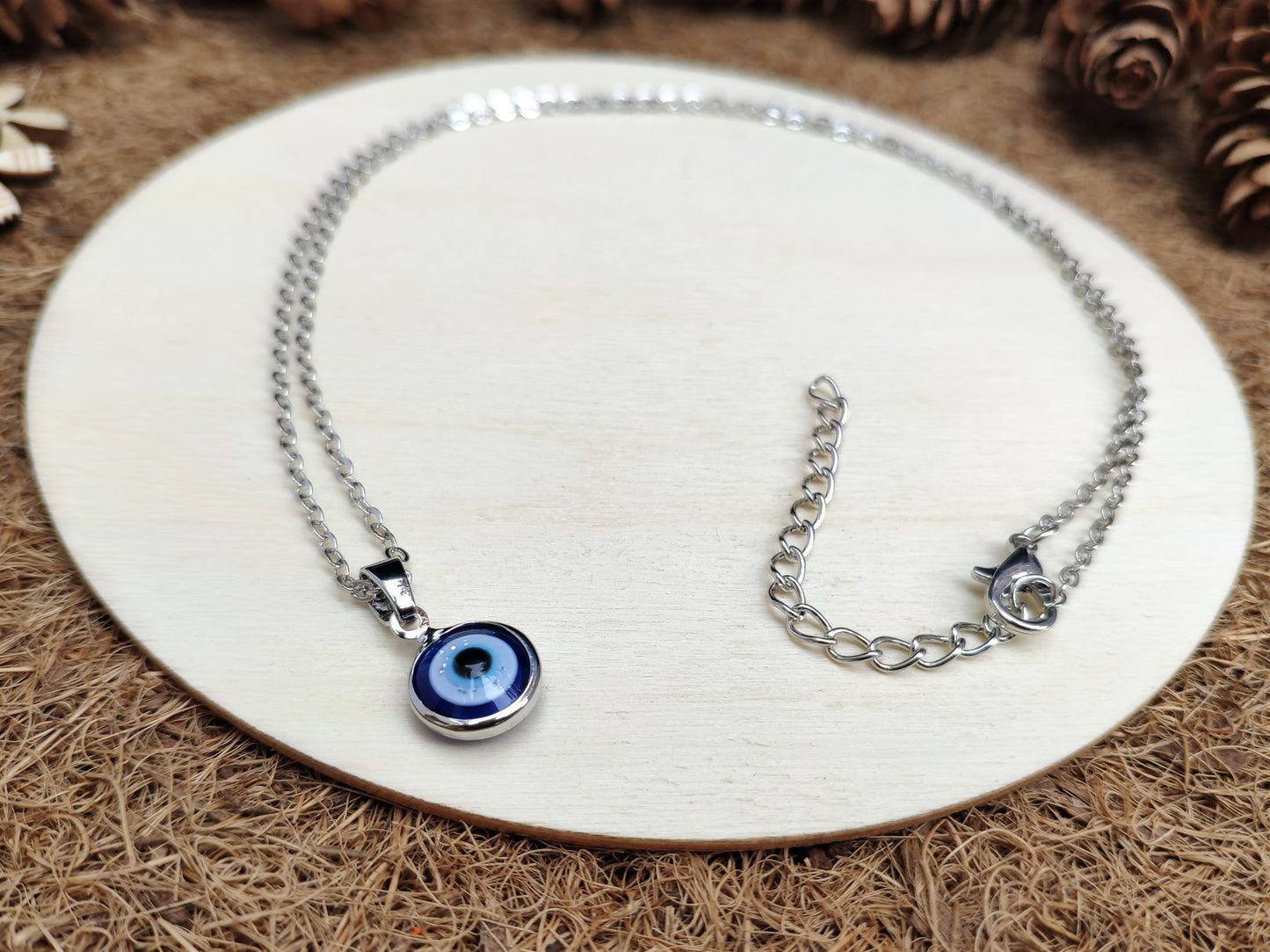 Sparkle Evil Eye Necklace