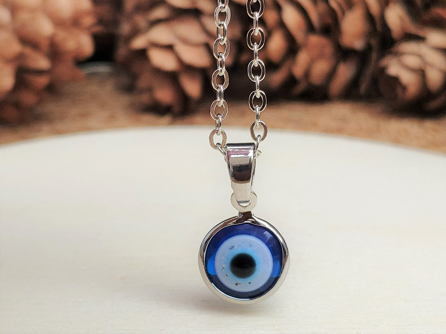 Sparkle Evil Eye Necklace