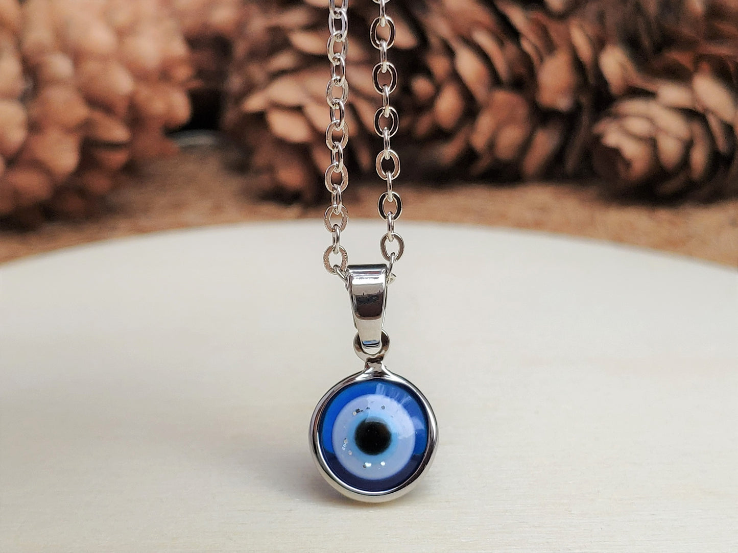 Sparkle Evil Eye Necklace