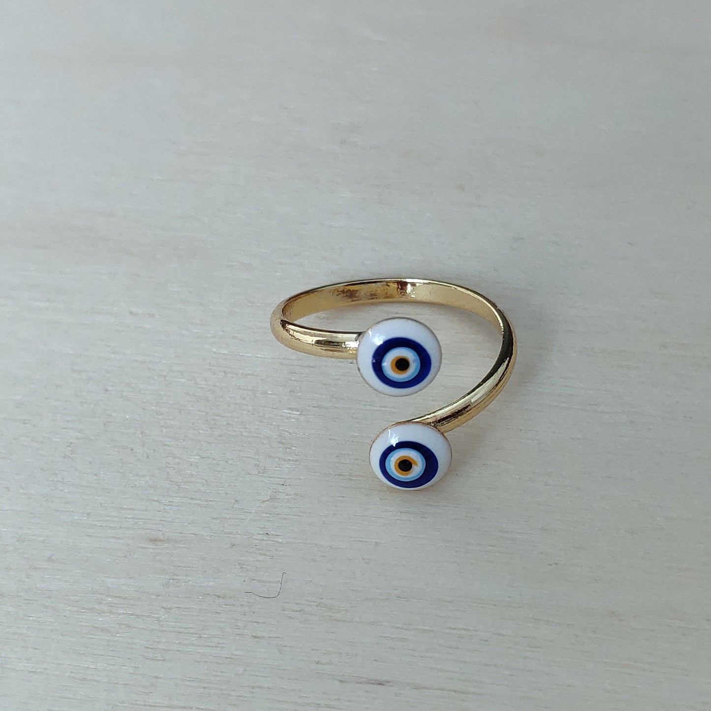 Evil Eye Wrap Ring