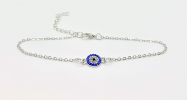 Diamond Round Eye Anklet
