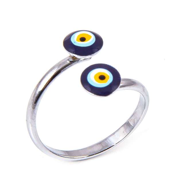 Evil Eye Wrap Ring