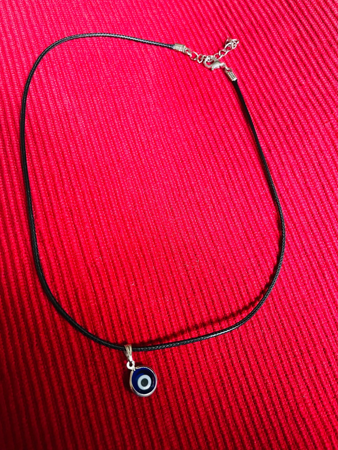 Black Evil Eye Necklace