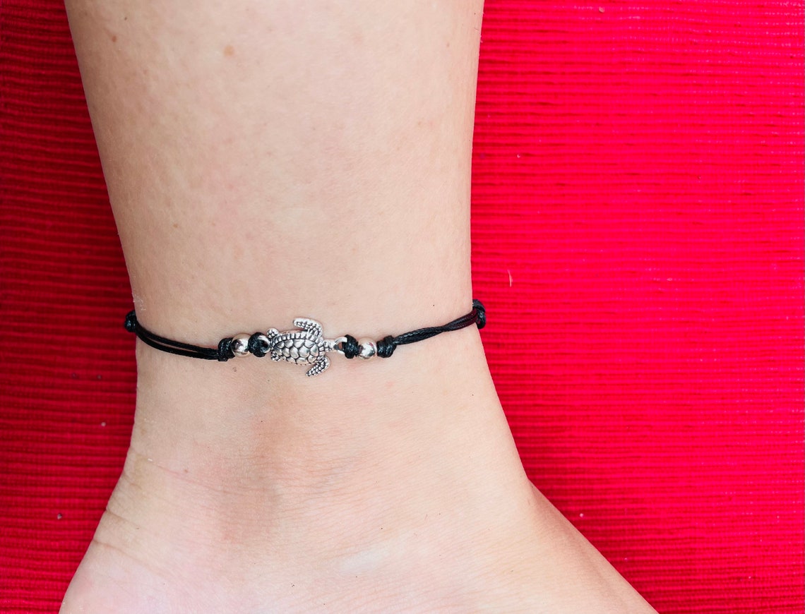 Turtle Rope Anklet