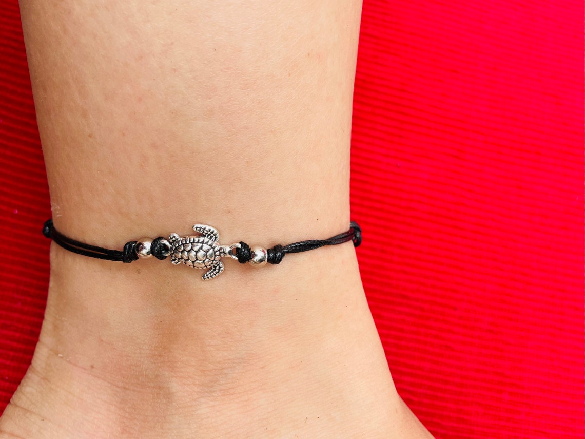 Turtle Rope Anklet