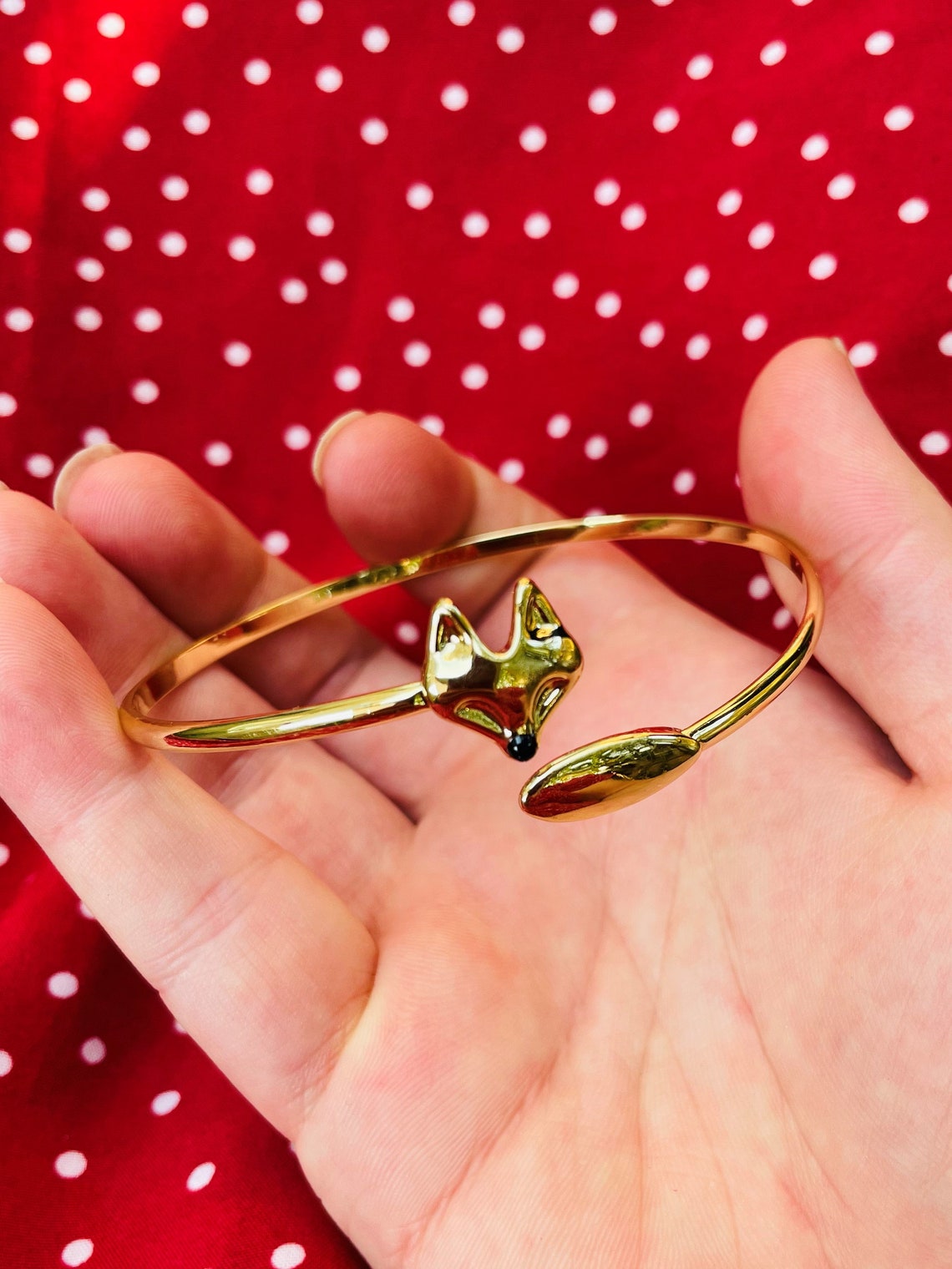 Fox Cuff Bracelet