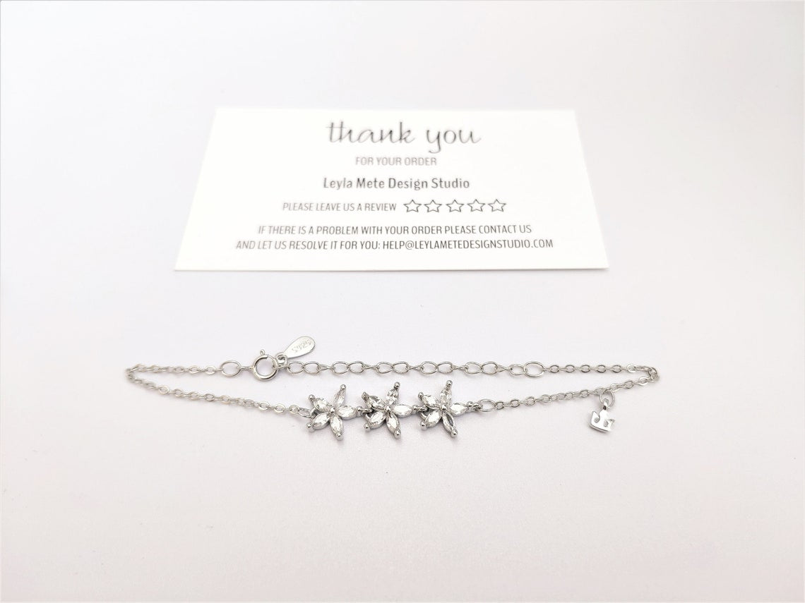 Flower Trio Bracelet