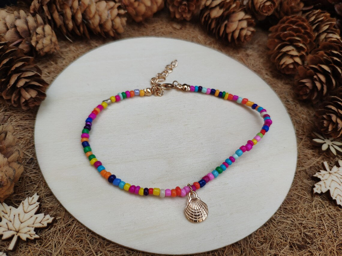 Seashell Anklet