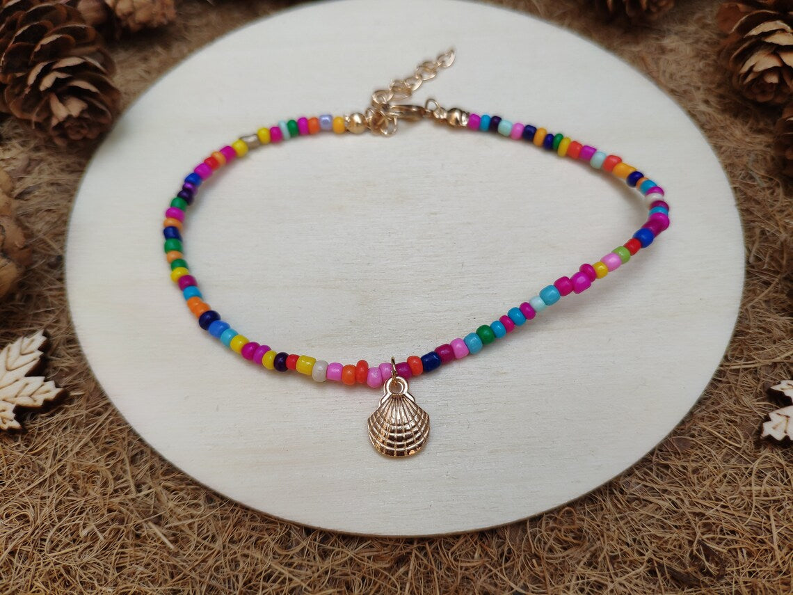 Seashell Anklet